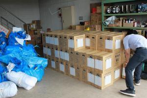 写真：救援物資搬送の様子4