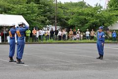 写真：実施報告の様子