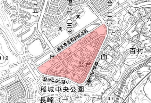 地図：百村地区