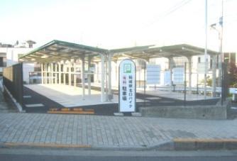 写真：稲城駅北口バイク駐車場