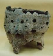 写真：玉川焼製作に使われたサヤバチ