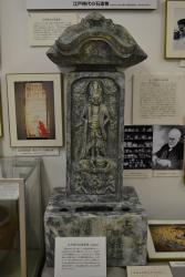 写真：庚申塔の模型