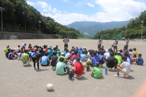 写真:子どもサッカー体験事業の様子(1)