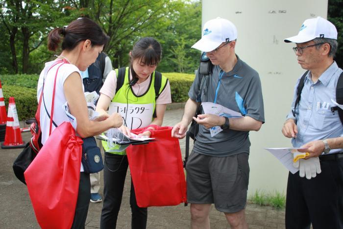 写真：コースサポーターも活躍しました1