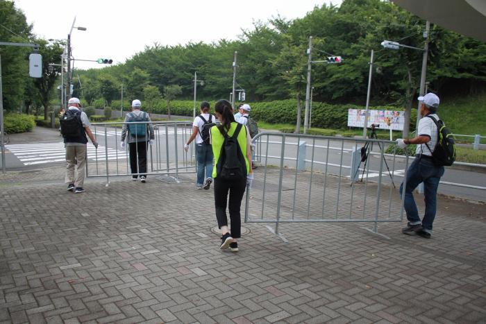 写真：コースサポーターも活躍しました2