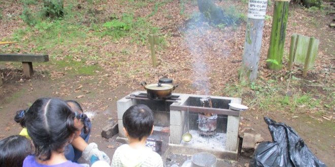 親子キャンプ（稲城ふれあいの森）
