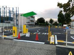 写真：第三駐車場出口