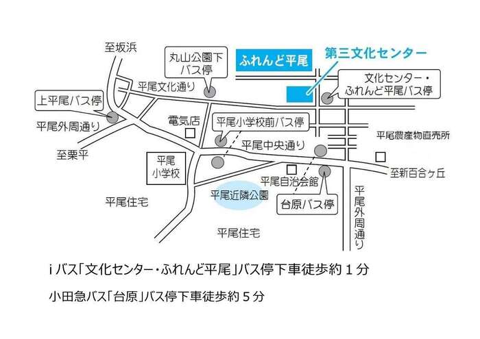 写真：第三文化センター周辺地図