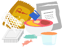 イラスト：プラスチック廃棄物