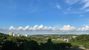 写真：佳作「豪雨よくじつ」