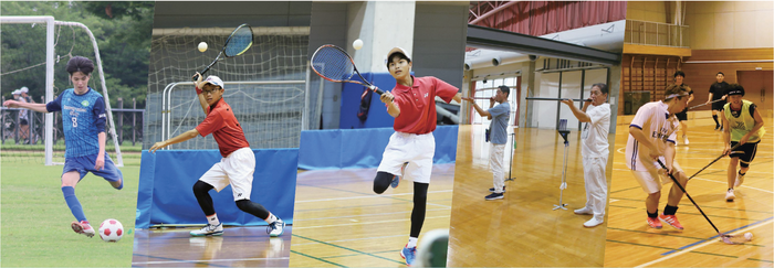 スポーツで活躍する市民アスリートの写真