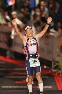 写真：ゴールの様子