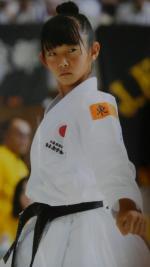 写真：試合中の関澤さん