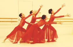 写真：アンサンブル部門（前田さん・小西さん・市野さん）