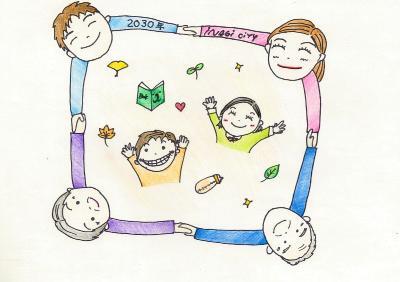 写真：選考絵画1