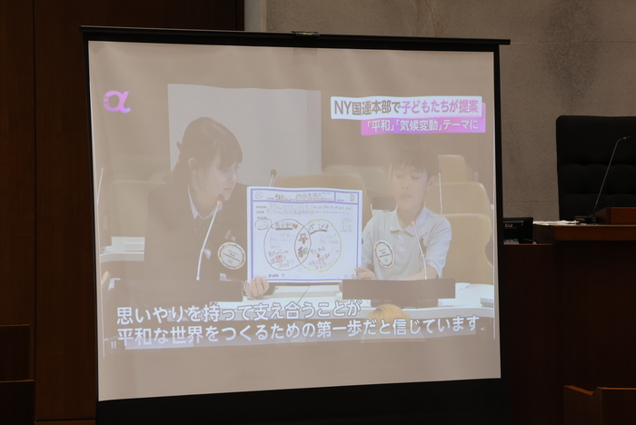 写真：髙波泉様のNY訪問時の様子