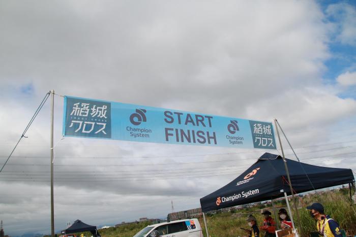 写真：大会中の青空の様子