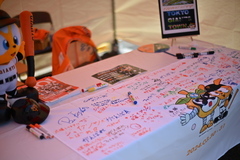 写真：東京ジャイアンツタウンブースの様子