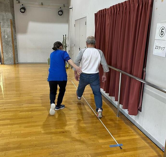写真：体力測定会