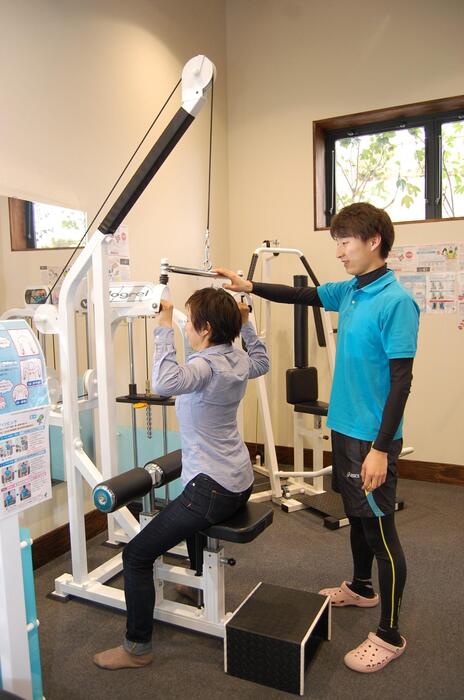 写真：体操の様子