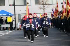 写真：徒列行進