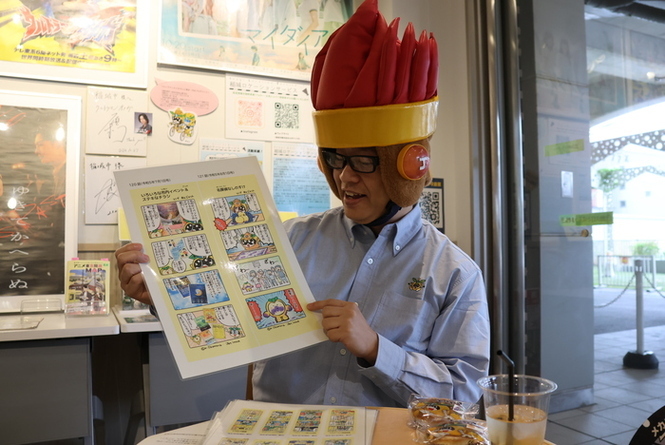 インタビューの様子（画像）