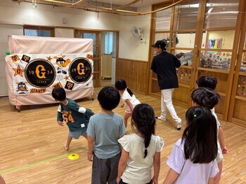 本郷ゆうし保育園での様子