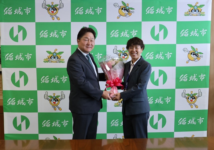 写真：岩清水選手