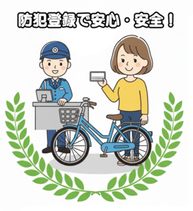 防盗登记的示意插图