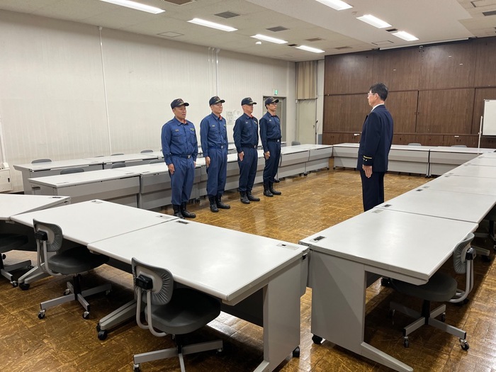 消防长训示