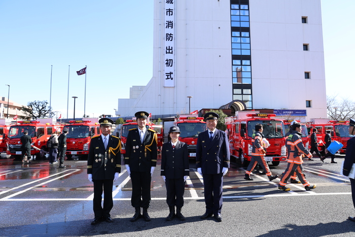 Photo: Special Award for Fire Brigade Members