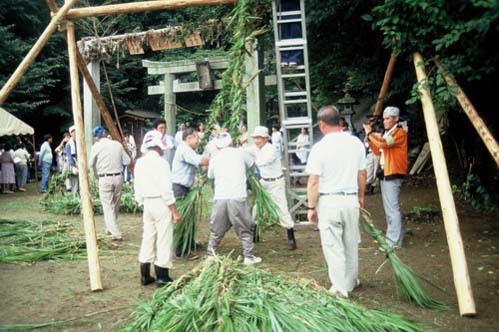 Photo: Event scene from the snake festival