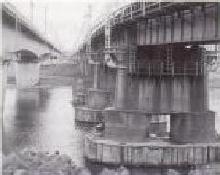 Photo: Condition of riverbed lowering due to illegal excavation