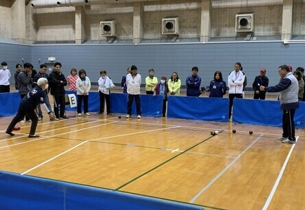 Photo: Boccia Tournament Play