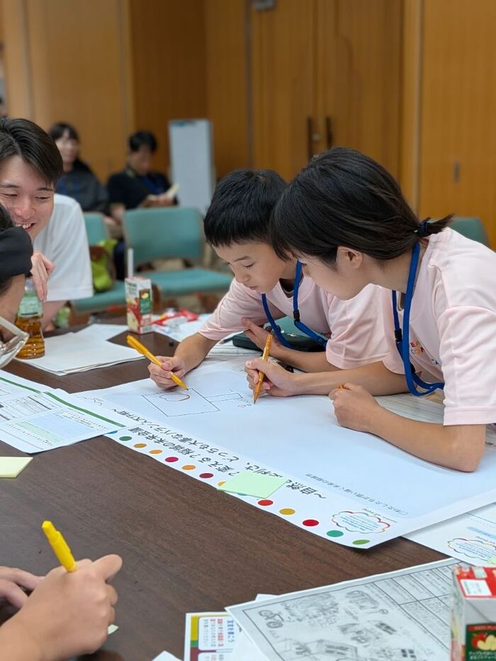 Photo: Creating the Presentation Board 4