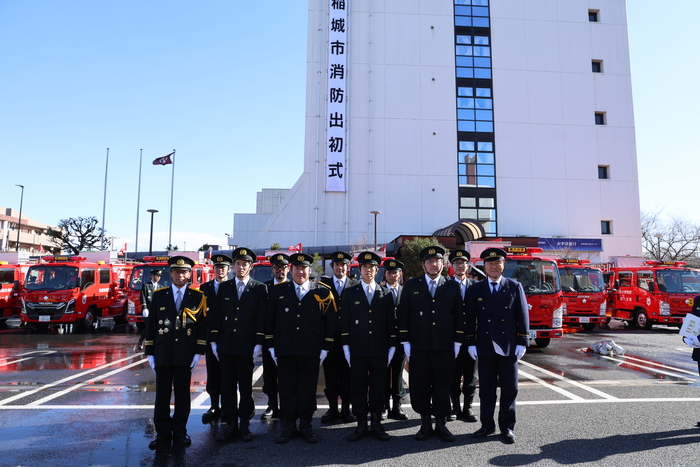 Foto: Miembro del cuerpo de bomberos con 10 años de servicio