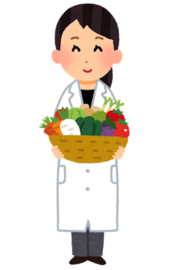 Ilustración de nutricionista