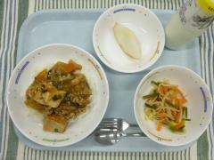 Foto: Comida escolar del 30 de septiembre