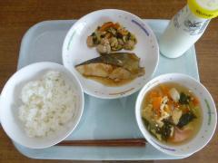 Foto: Comida escolar del 24 de mayo