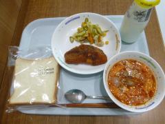 Foto: Comida escolar del 27 de mayo