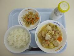 Foto: Comida escolar del 16 de diciembre