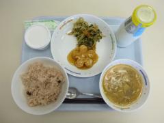 Foto: Comida escolar del 15 de marzo