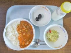 Foto: Comida escolar del 2 de septiembre