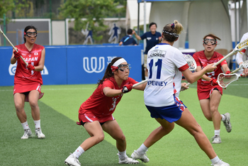 Escena de la competencia 2, atleta Hosoume