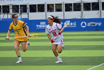 Escena de la competencia 3, atleta Hosoume