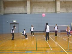 Foto: Voleibol con globos