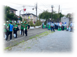 Imagen de actividades de voluntariado en eventos deportivos