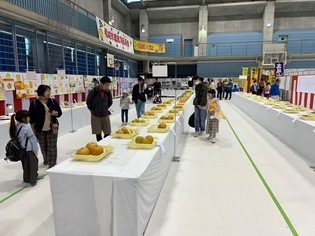 레이와 6년도 농산물 품평회 모습