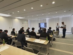 Foto: Treinamento de Medidas contra Desastres