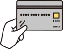 Ilustração do cartão de débito